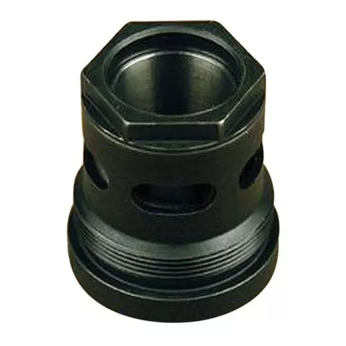 SilencerCo AC2447 3-Lug Mount 9mm Luger Black Steel