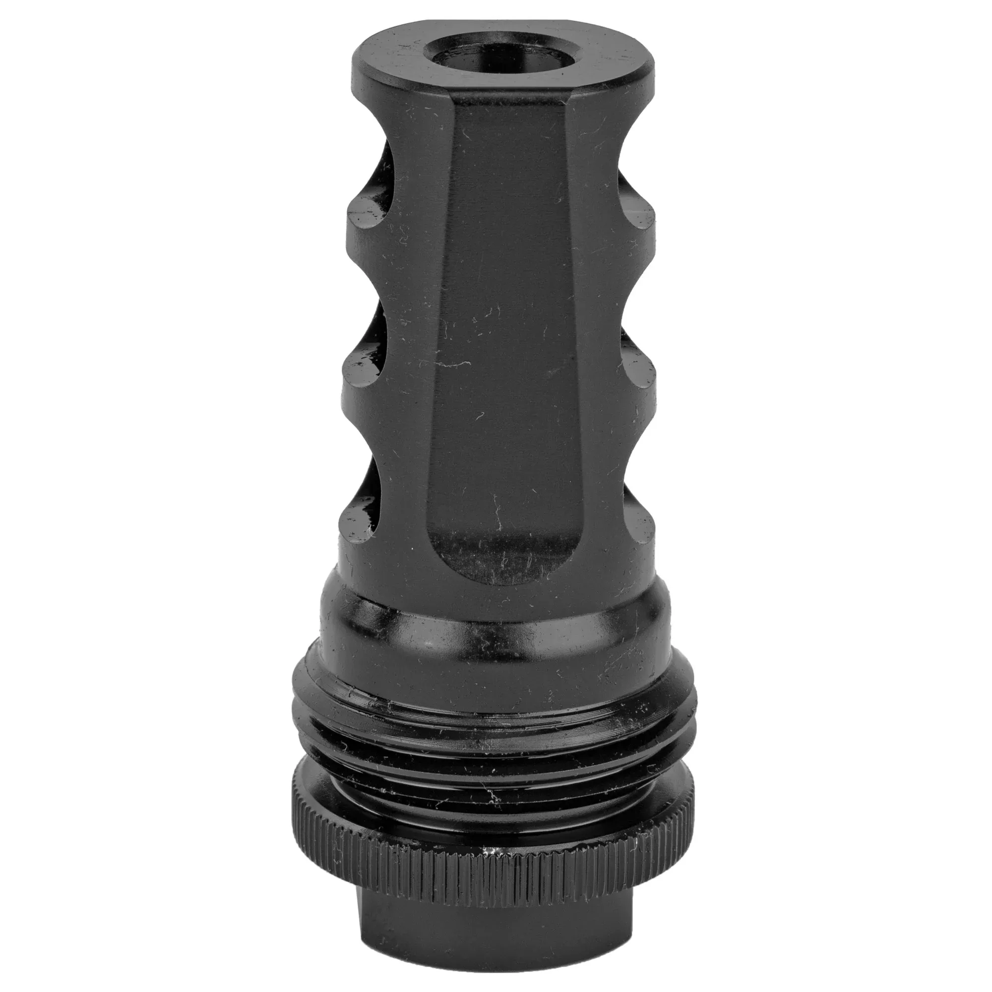 SilencerCo ASR 3-Port Muzzle Brake .30 Cal 9/16x24 Thread Includes Shim Set & Rocksett AC1276