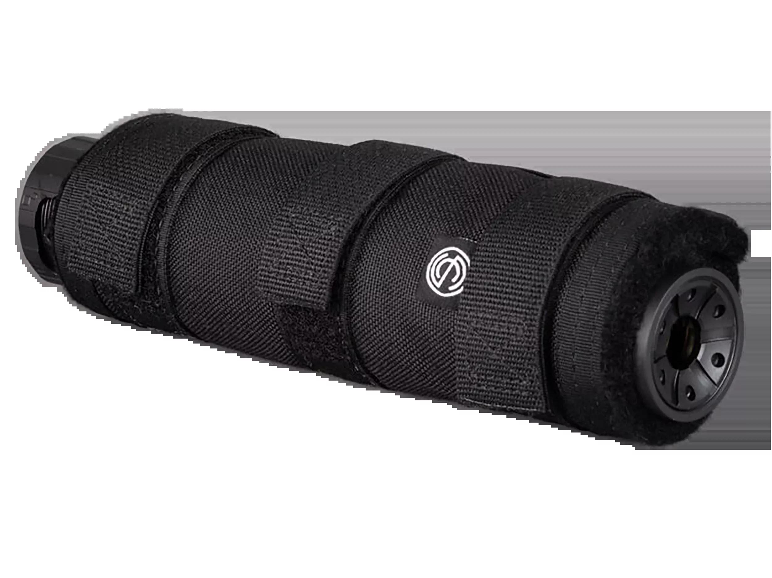 SilencerCo High Temp Suppressor Cover 7.5 Inch Black Nylon Heat Shield and Mirage Reduction AC1984