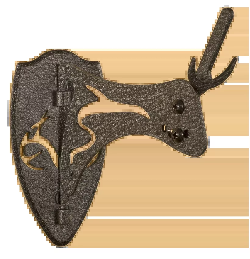 Skull Hooker Realtree Little Hooker European Skull Mount Small/Mid-Size Game Graphite Black Steel