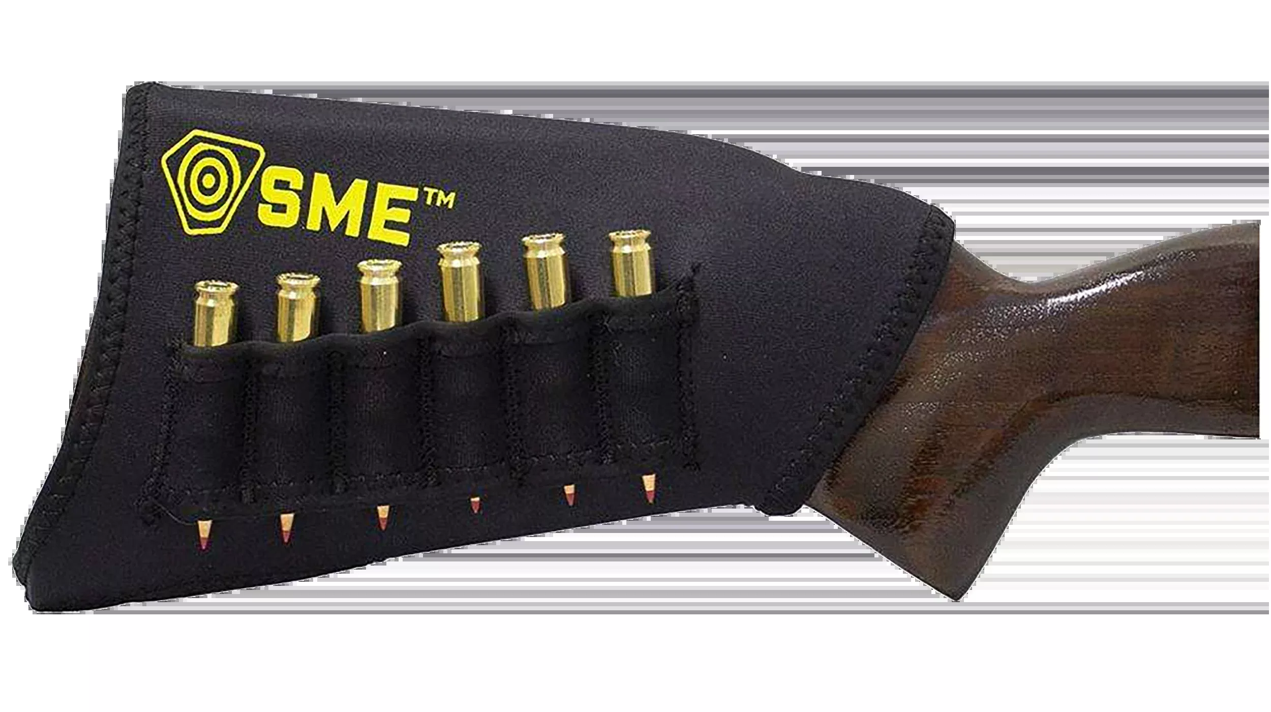 SME SMERSRSL Stock Riser with Shell Loop Black Neoprene