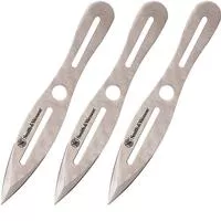 Smith & Wesson 10 " Throwing Knives 2cr13 Stainless Steel 3pk