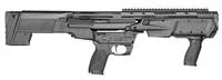 Smith & Wesson 12490 M&P 12 Bullpup Pump 12 Gauge 3" 19" Black Oxide Barrel with M-LOK Slot Shroud 6+1, 7+1 Matte Black Receiver Black Fixed Bullpup Stock Right Hand