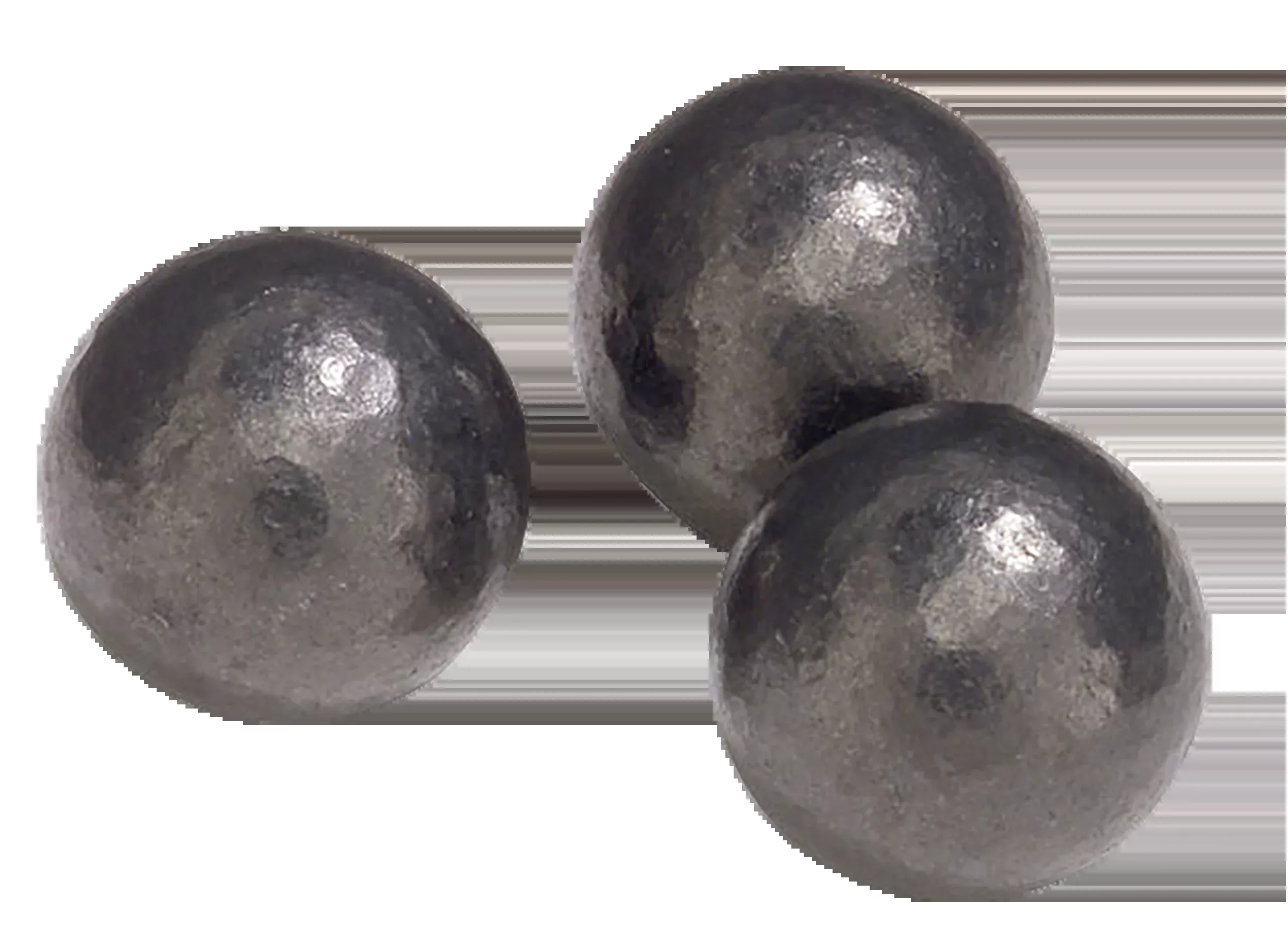 Speer Ammo .45 Caliber Lead Round Balls 132 Grain Black Powder Projectiles, 100 Count Box 5131