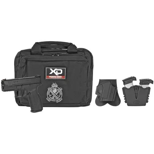 Springfield Armory XDM Pistol 9mm 3.8in 19rd Black Instant Gear Up Package