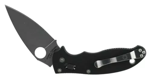 SPYDERCO MANIX 2 BLACK G10 PLAINEDGE