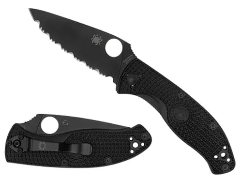 SPYDERCO TENACIOUS LTWGHT 3.39" BLK