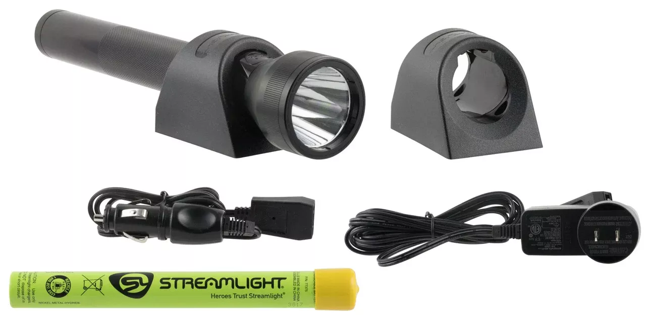 Streamlight 20703 SL-20L FlashlightBlack Anodized 60/225/450 Lumens White LED
