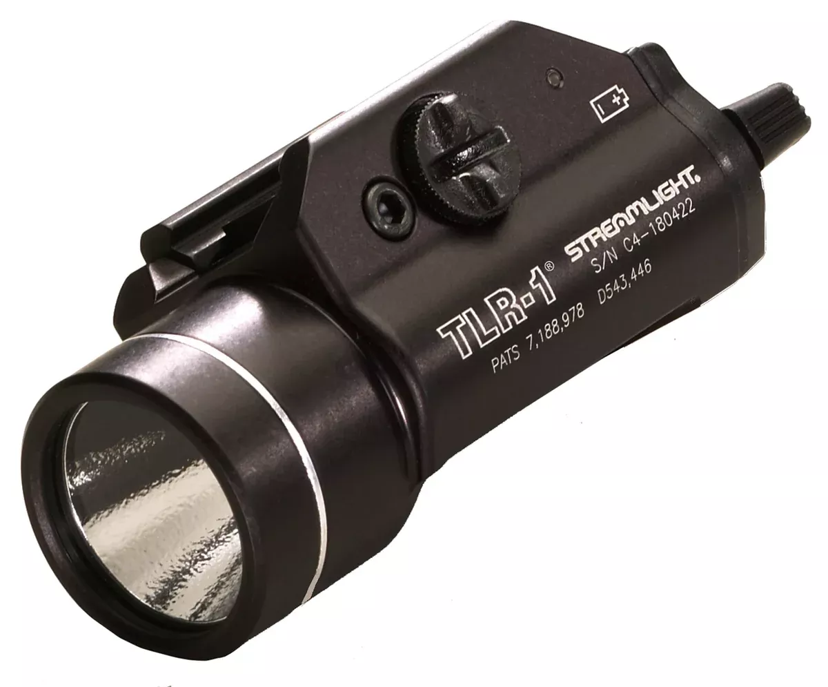 Streamlight 69110 TLR-1 Gun LightBlack Anodized 300 Lumens White C4 LED