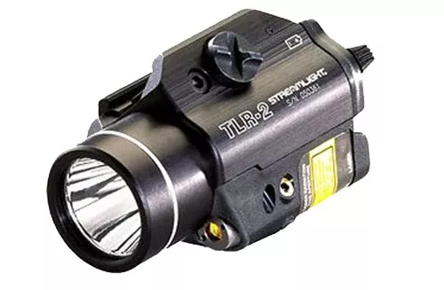 Streamlight 69120 TLR-2 Gun LightBlack Anodized 300 Lumens White C4 LED/Red Laser