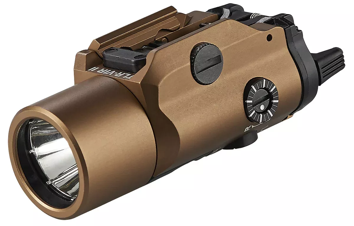Streamlight 69191 TLR-VIR II Gun LightCoyote Anodized 300 Lumens White LED/IR Laser