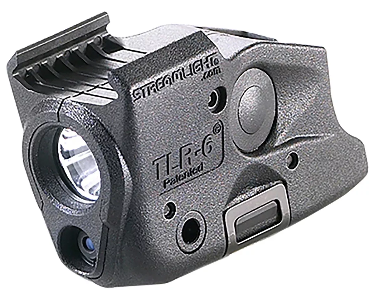 Streamlight 69270 TLR-6 Gun LightBlack 100 Lumens White LED/Red Laser Glock 42/43/43X/48