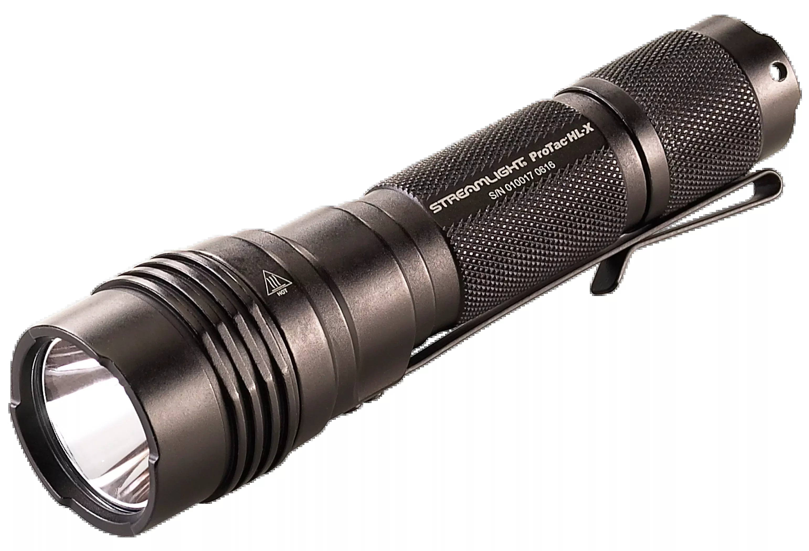 Streamlight 88064 ProTac HL-X 65/400/1000 Lumen White LED Tactical Flashlight - Black Anodized 6000 Series Aluminum