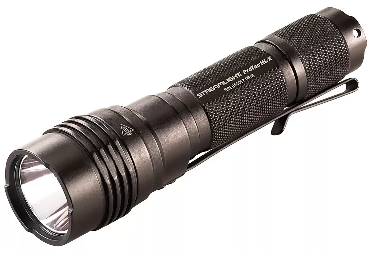 Streamlight 88064 ProTac HL-X FlashlightBlack Anodized 65/400/1000 Lumens White LED