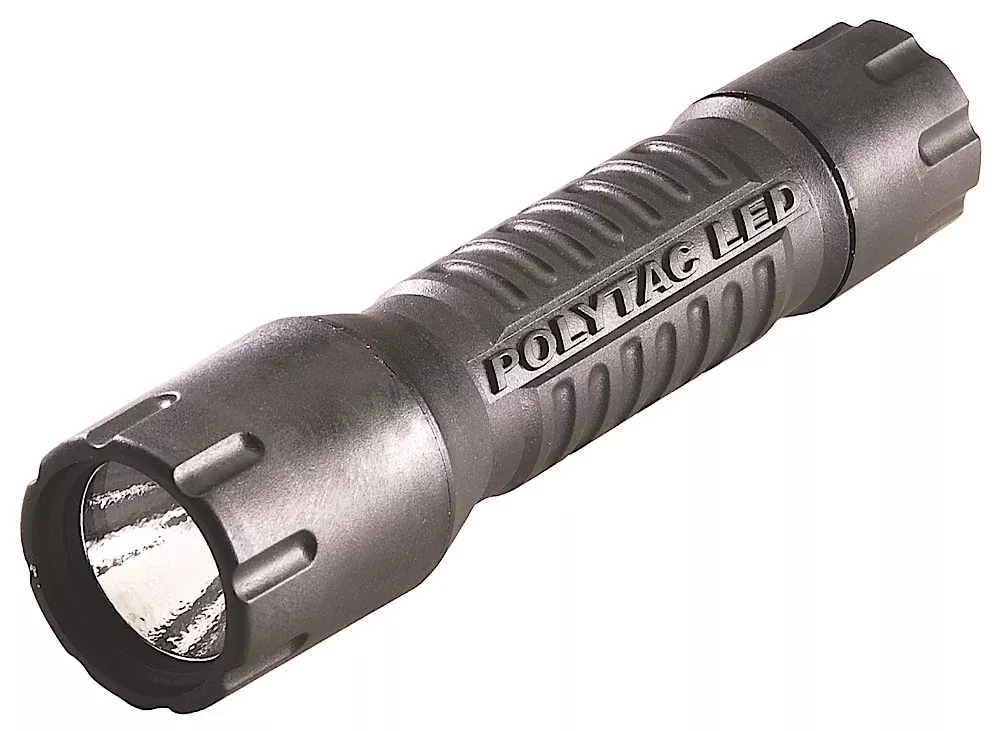 Streamlight 88850 PolyTac FlashlightBlack 35/260/600 Lumens White LED