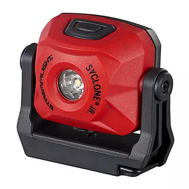 Streamlight,Syclone JR Work Light - USB-Rechargeable, 210 Lumens, Black and Red