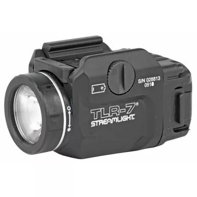Streamlight TLR-7 Tactical Weapon Light with Side Switch 500 Lumens - Black Finish