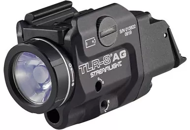 Streamlight TLR-8AG FLEX Weapon Light with Green Laser - 500 Lumens