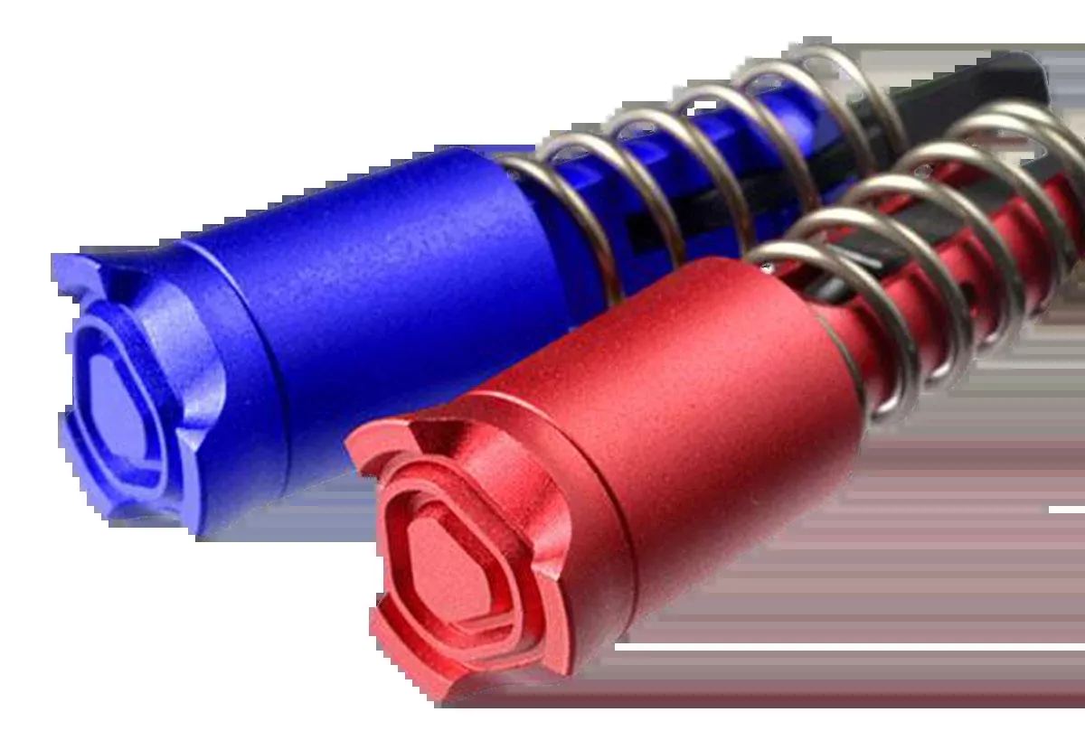 Strike Industries AR Forward Assist Blue Anodized Aluminum - AR-15/M16
