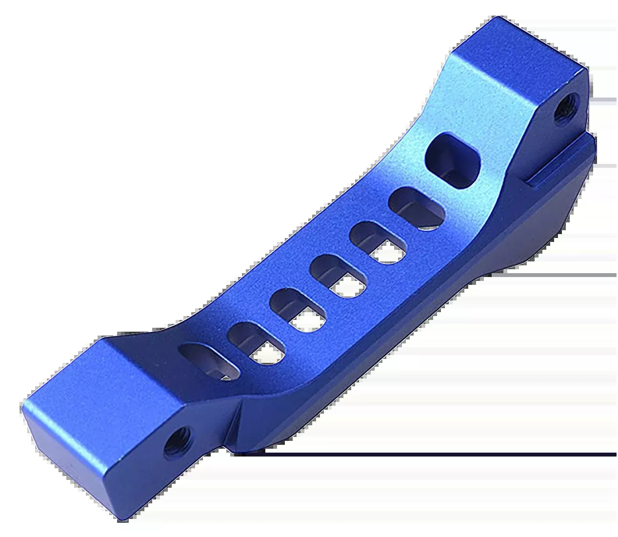 Strike Industries Fang Trigger Guard Blue Aluminum For AR-Platform