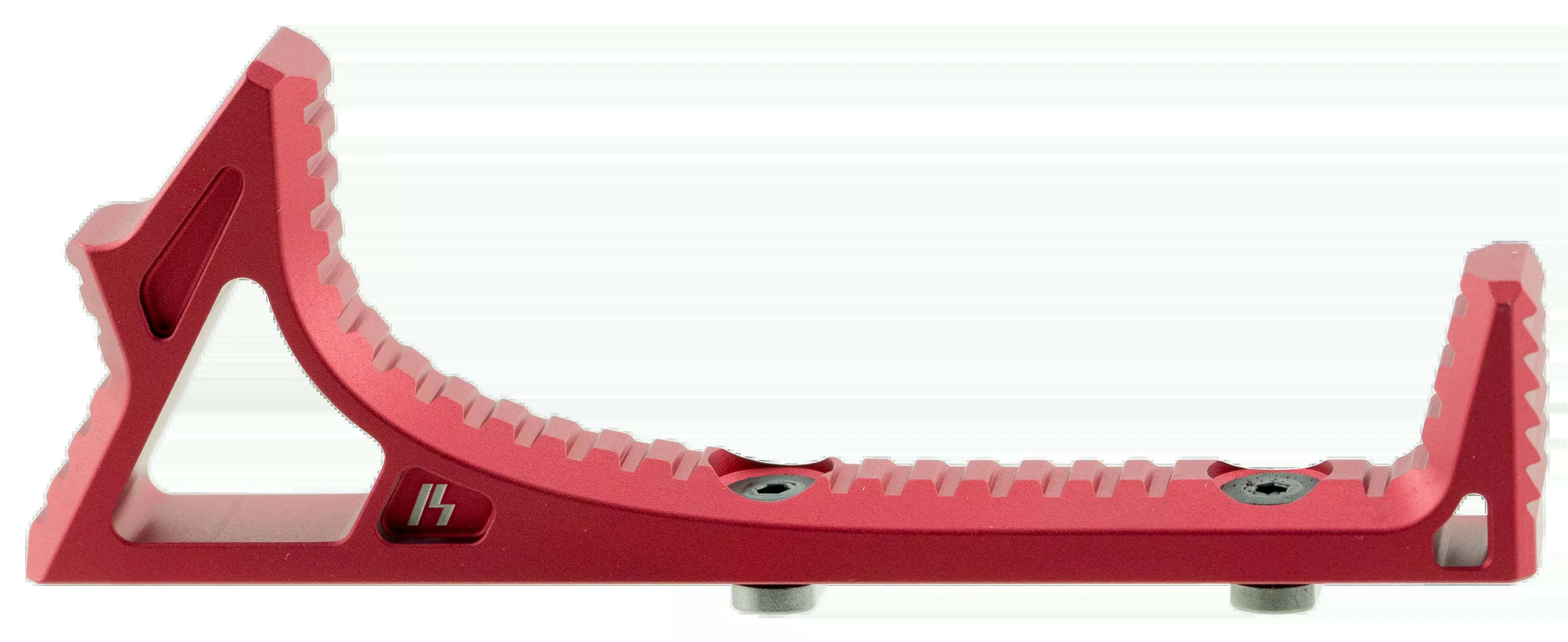 Strike Industries Link Curved ForeGrip AR-Platform Red Aluminum