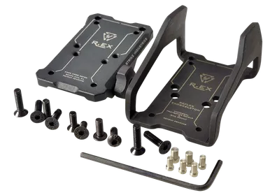 Strike Industries REX Reflex Exoskeleton Shield with Universal Red Dot Mount Matte