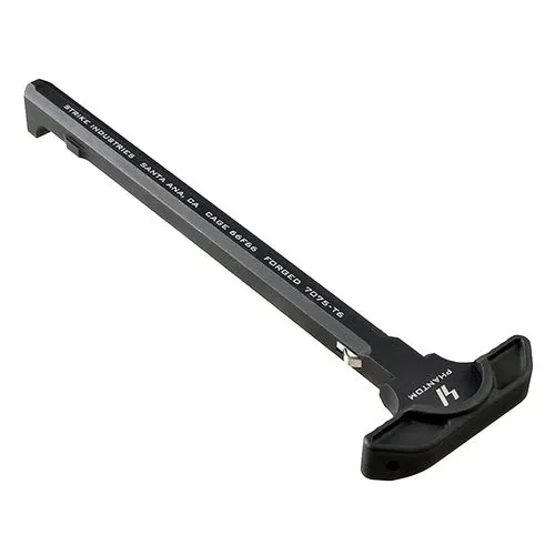 Strike Latchless Charging Handle AR-15 Black Anodized Aluminum ARSLCHBK