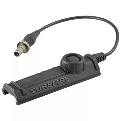 Surefire Plug-In Tape Switch with Picatinny Rail Pad for WeaponLights, 7in Cable