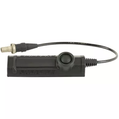 Surefire SR07 Remote Dual Switch for Weaponlights - 7" Cable, Fits Millennium Universal, Classic Universal, Scout Light, and X-Series, Momentary-On Pressure Pad and Constant-On Press Switch, Black