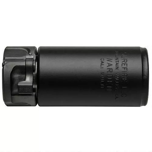 Surefire Warden Blast Diffuser Fits Surefire SOCOM Series Muzzle Devices Fast-Attach System Stainless Steel Body Cerakote Finish Black