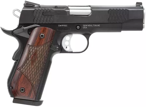 SW 1911SC ROUND BUTT SCANDIUM 45ACP 5 BLK