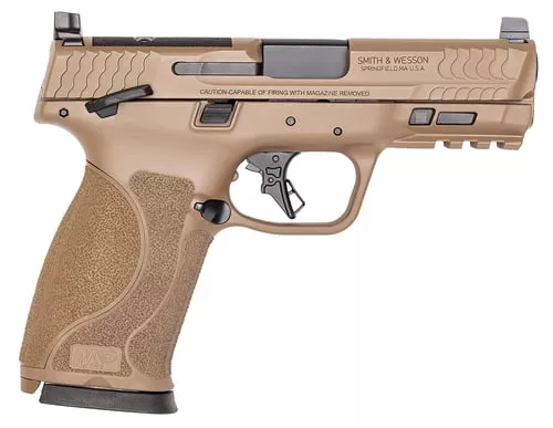 SW M&P 10MM M2.0 FDE OR COMPACT 4 CORE 15RD