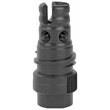 Sylvan Arms 223 Caliber SAQD Muzzle Device -Black, 1/2 x 28 RH
