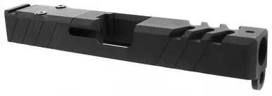 TacFire Glock 23 Gen 3 RMR Optic-Ready Stripped Slide with Cover Plate Graphite Black - GLKSL23-G2