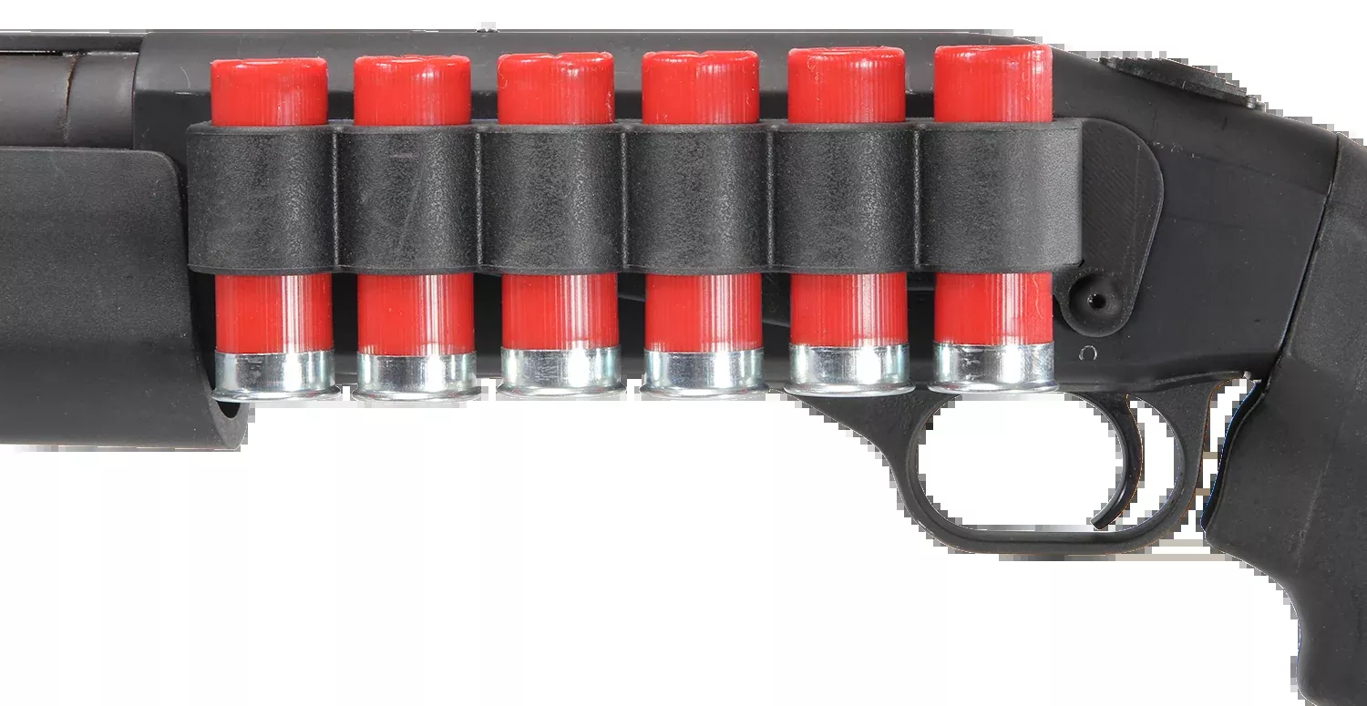 TacStar 1081030 SideSaddle Rail Mount 12 Gauge 6-Rd Shotshell Carrier - Mossberg 930