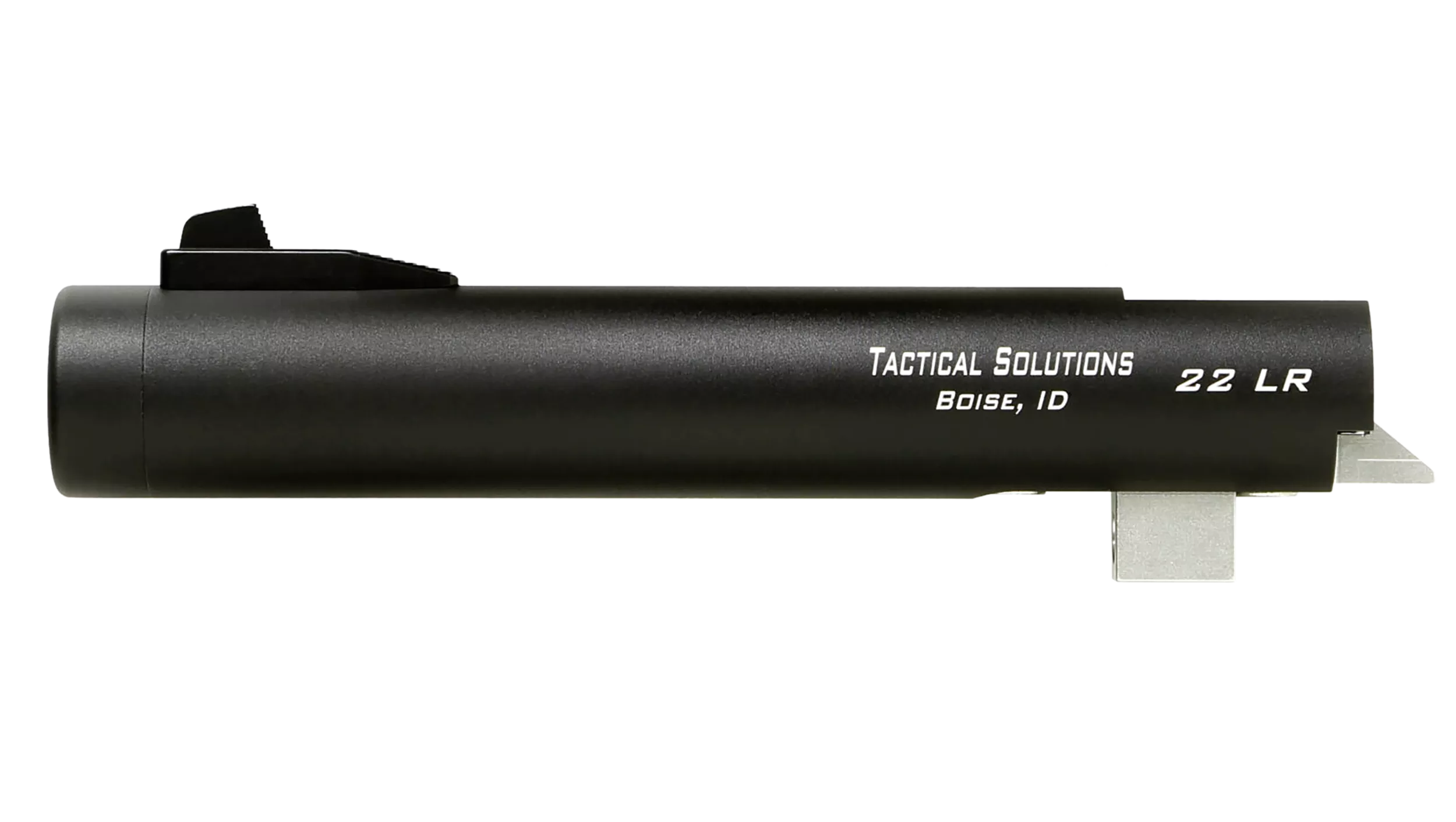 Tactical Solutions TL55TEMBNF Trail-Lite22 LR 5.50" Threaded Matte BlackFits Browning Buck Mark