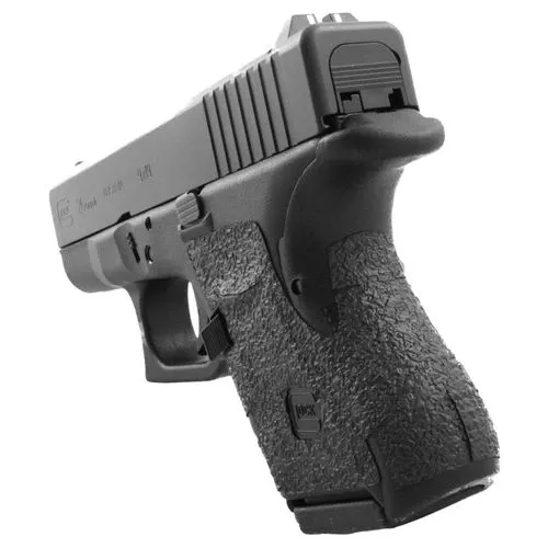 Talon Grips 117R Adhesive Gripfits Glock 26/27/28/33/39 Gen4 Medium Backstrap Black Textured Rubber