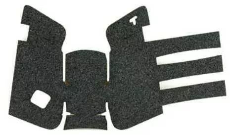 TALON Grips Inc Granulate Black Adhesive GLK Gen4 19 23 25 32 38 Medium Backstrap 111G