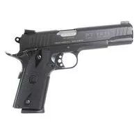Taurus 1- 191101fs 1911 45 Acp Caliber With 5 " Barrel, 8 + 1 Capacity, Overall Matte Black Finish Steel, Beavertail Frame, Serrated Slide & Checkered Polymer Grip Includes Magazine