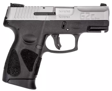 Taurus 1-G2C939-12 G2c 9mm Luger Caliber with 3.20" Barrel, 12+1 Capacity, Black Finish Picatinny Rail Frame, Serrated Matte Stainless Steel Slide & Polymer Grip Includes 2 Mags