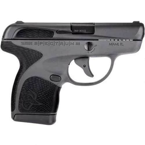 Taurus Spectrum .380 ACP Semi Auto Pistol 2.8 Barrel 6 Rounds Polymer Frame Two Tone Stainless-Black Finish