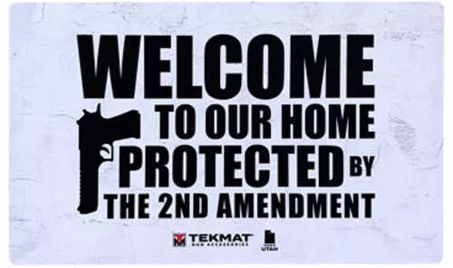 TekMat Door Mat 2nd Amendment Gray 25"x42" 42-2AMENDMENT