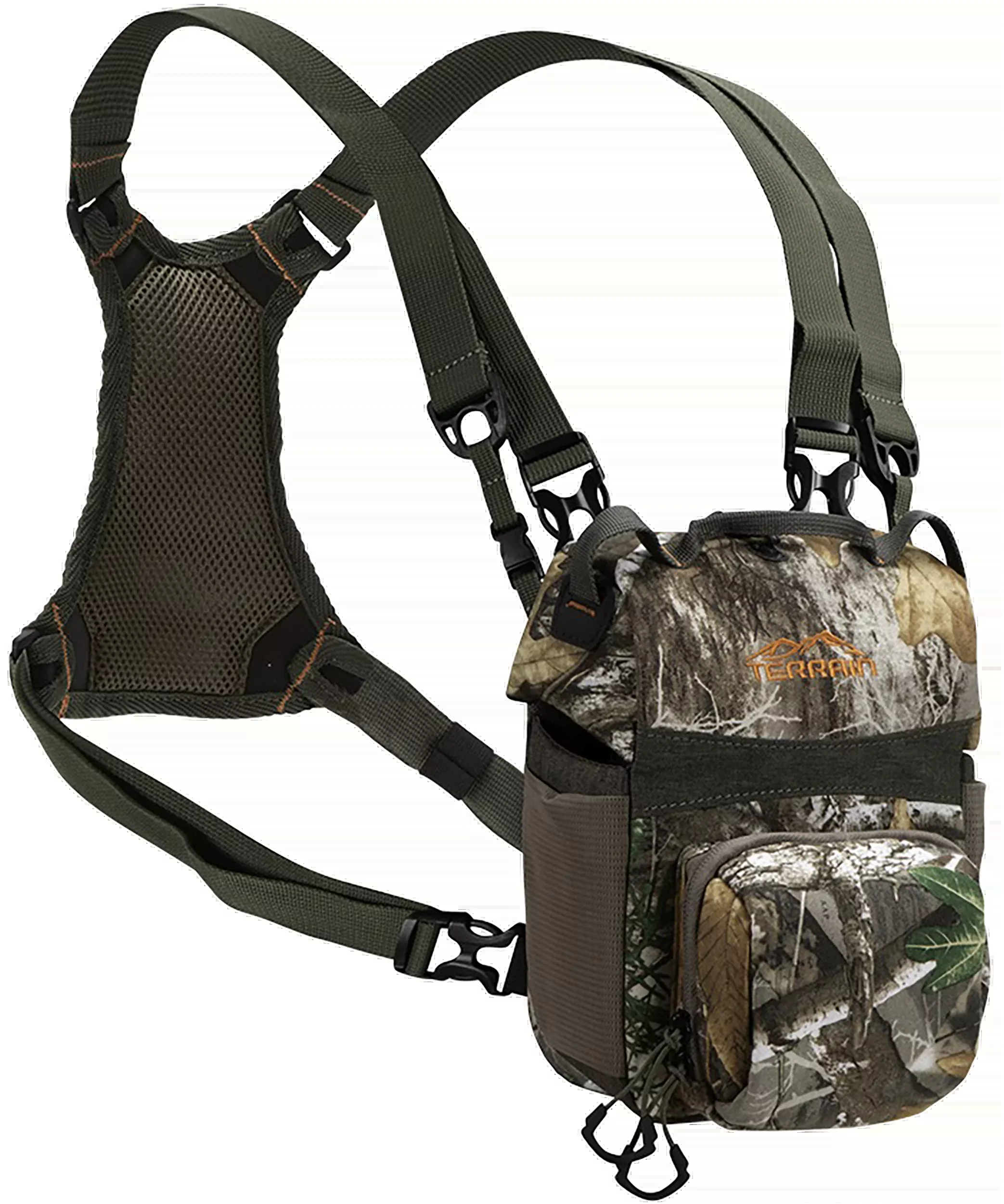 Terrain Mesa Deluxe Bino Pack Harness Realtree Edge