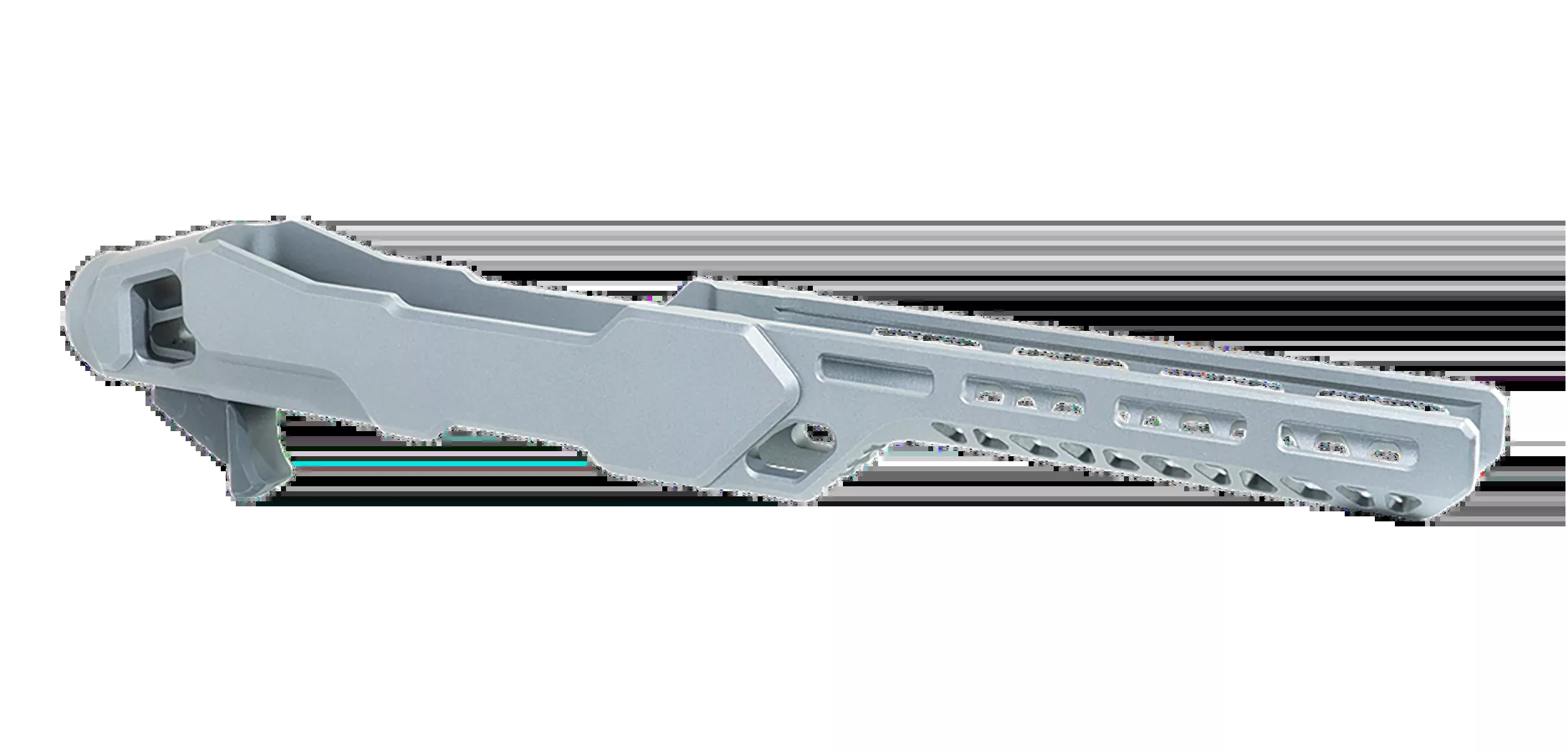 Timber Creek Outdoors Enforcer Rifle Chassis for Ruger 10/22, Tungsten Aluminum, ERC1022T