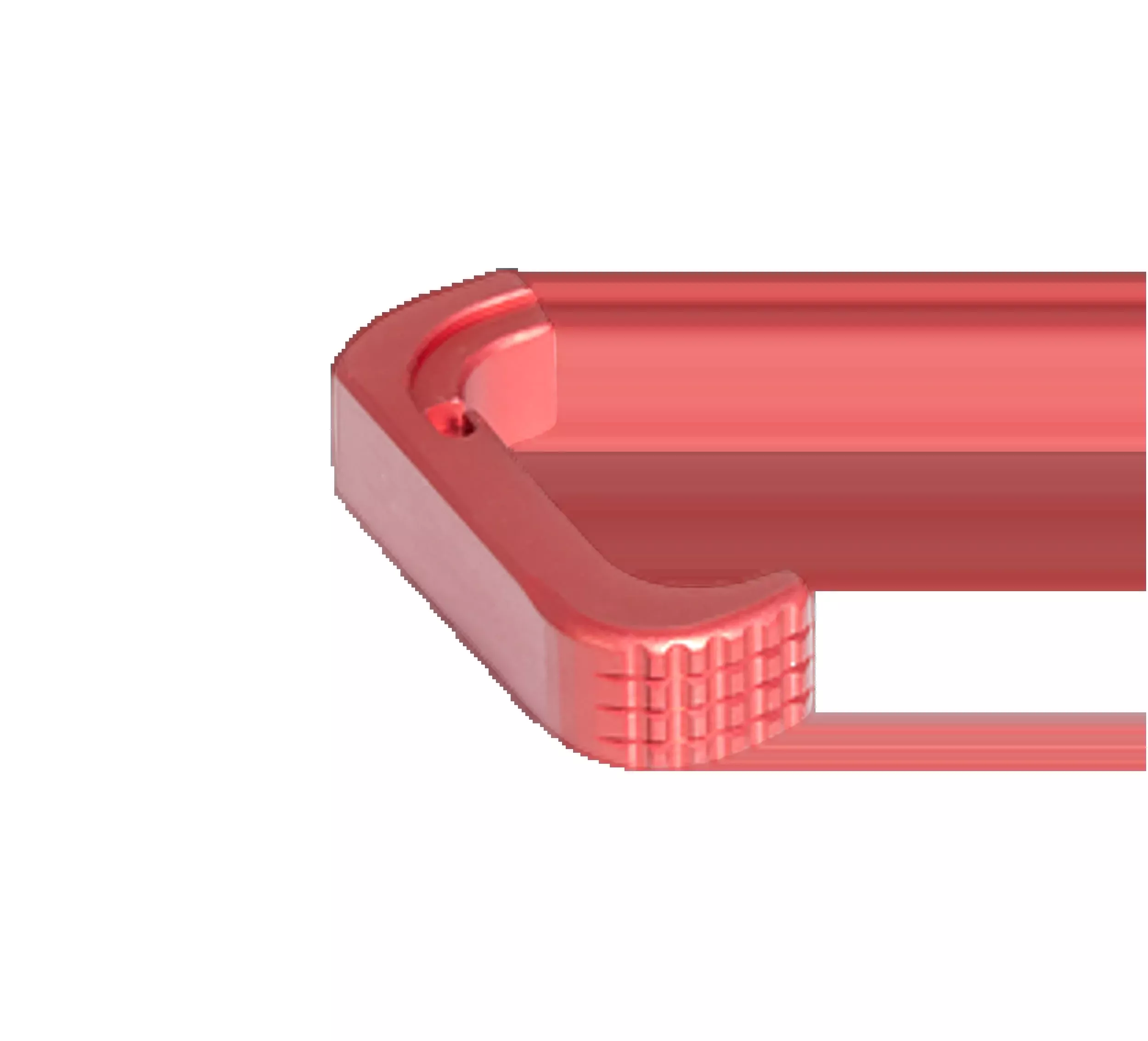 Timber Creek Outdoors GLEMRR Glock 17/19 Extended Magazine Release Anodized Red Aluminum