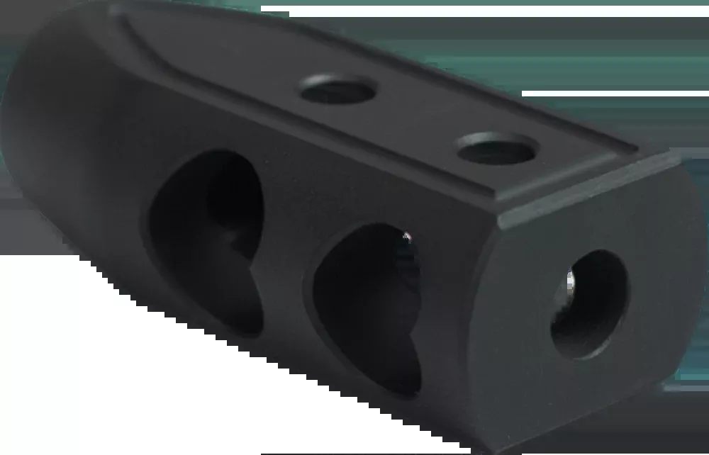 Timber Creek Outdoors Heart Breaker 6.5 Grendel Muzzle Brake 5/8x24 Black Cerakote