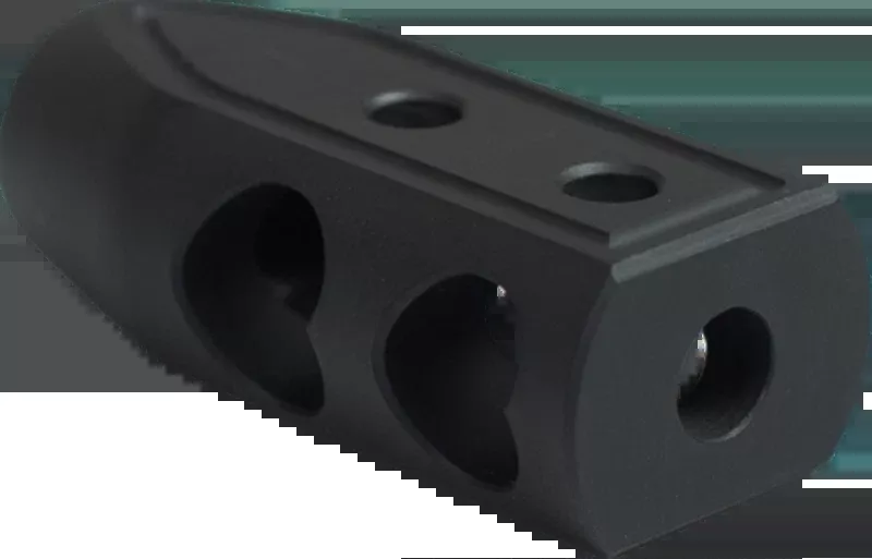 Timber Creek Outdoors Heart Breaker Muzzle Brake 223 Rem/5.56 NATO 1/2"-28 Black Cerakote Aluminum