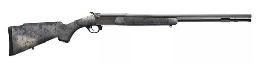 Traditions CR846604437 NitroBolt50 Cal Firestick 24" Tungsten Cerakote Fluted Threaded Barrel, Tungsten Cerakote Drilled & Tapped Steel Receiver, Adj Cheek Piece & LOP Desert Web Synthetic Stock