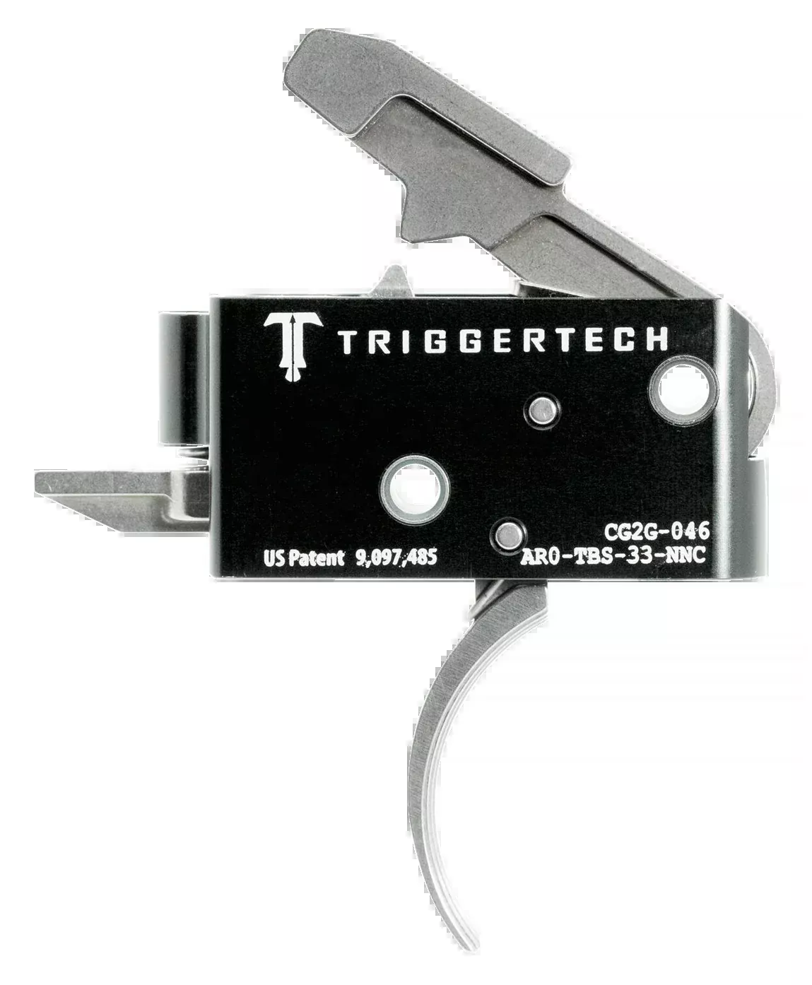 TriggerTech Competitive Primary AR-15 3.5 lb Two-Stage Curved Trigger - Right Hand