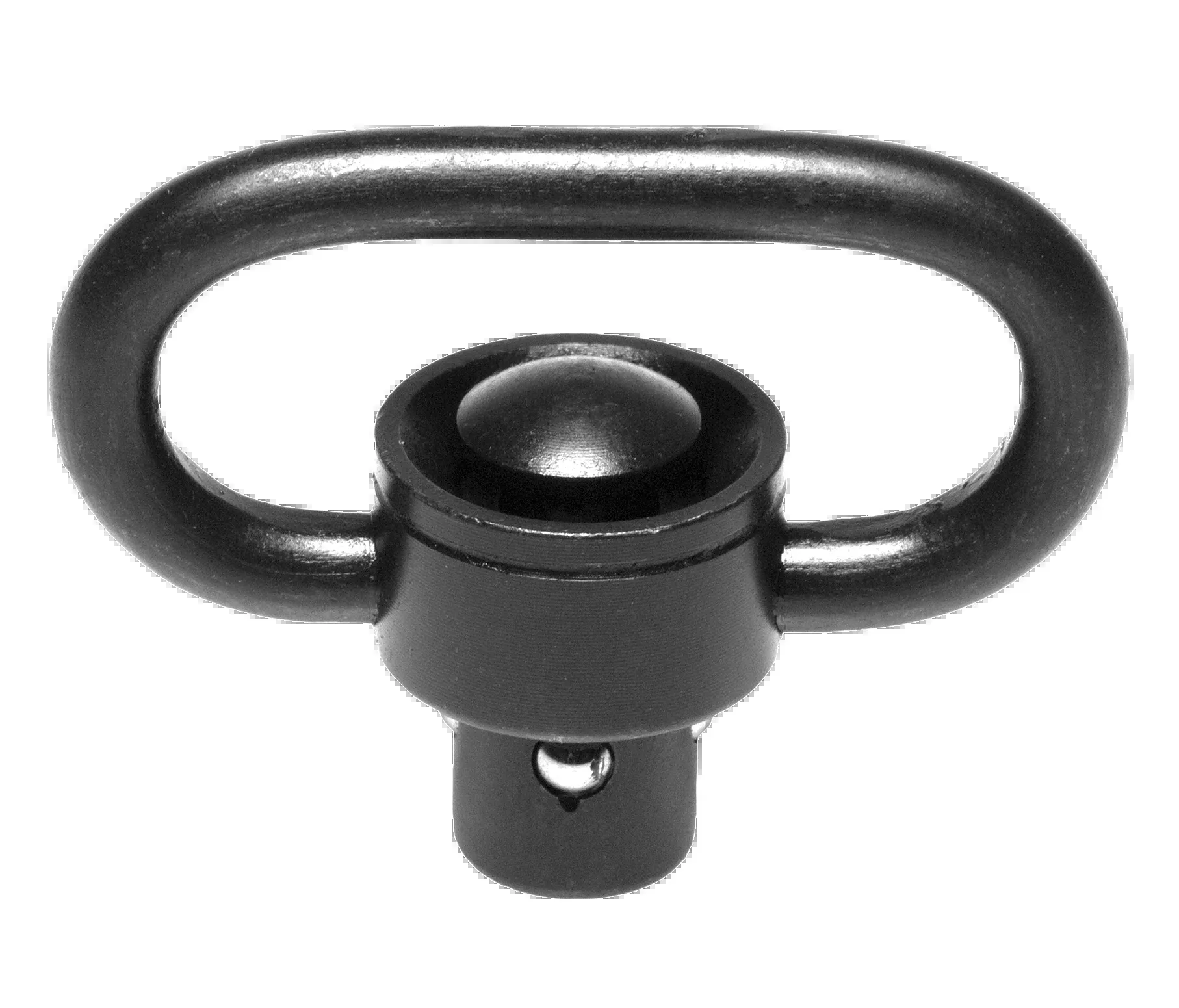 Troy Industries SSQD 1" Push Button QD Sling Swivel - Black